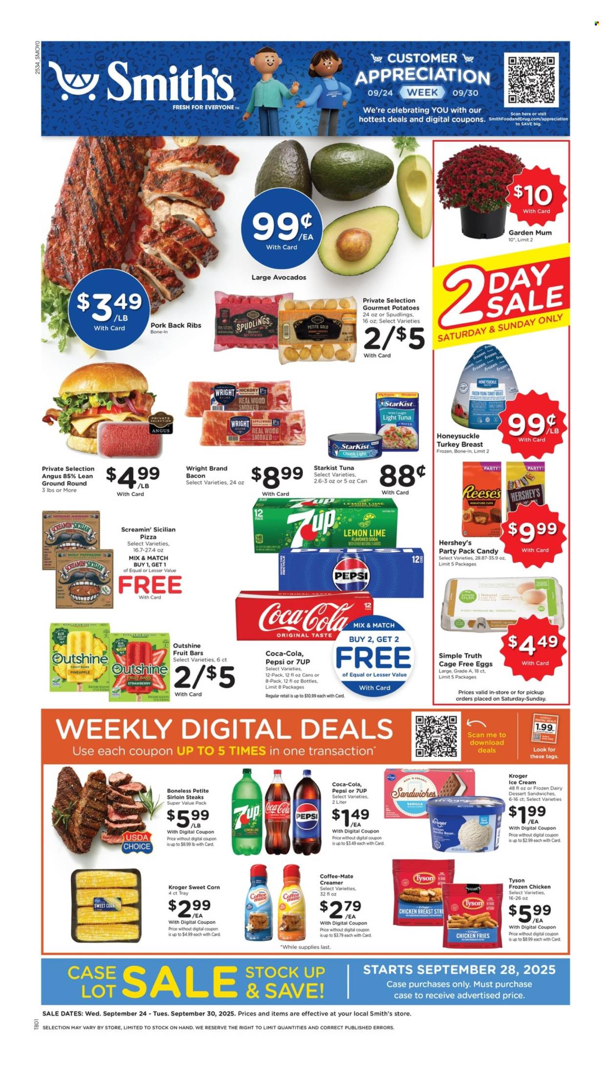 Smith's ad - 09/24/2025 - 09/30/2025. Page 1