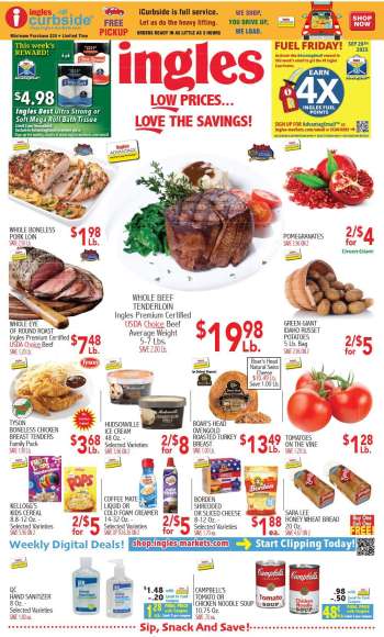 Ingles Flyer - 09/24/2025 - 09/30/2025.