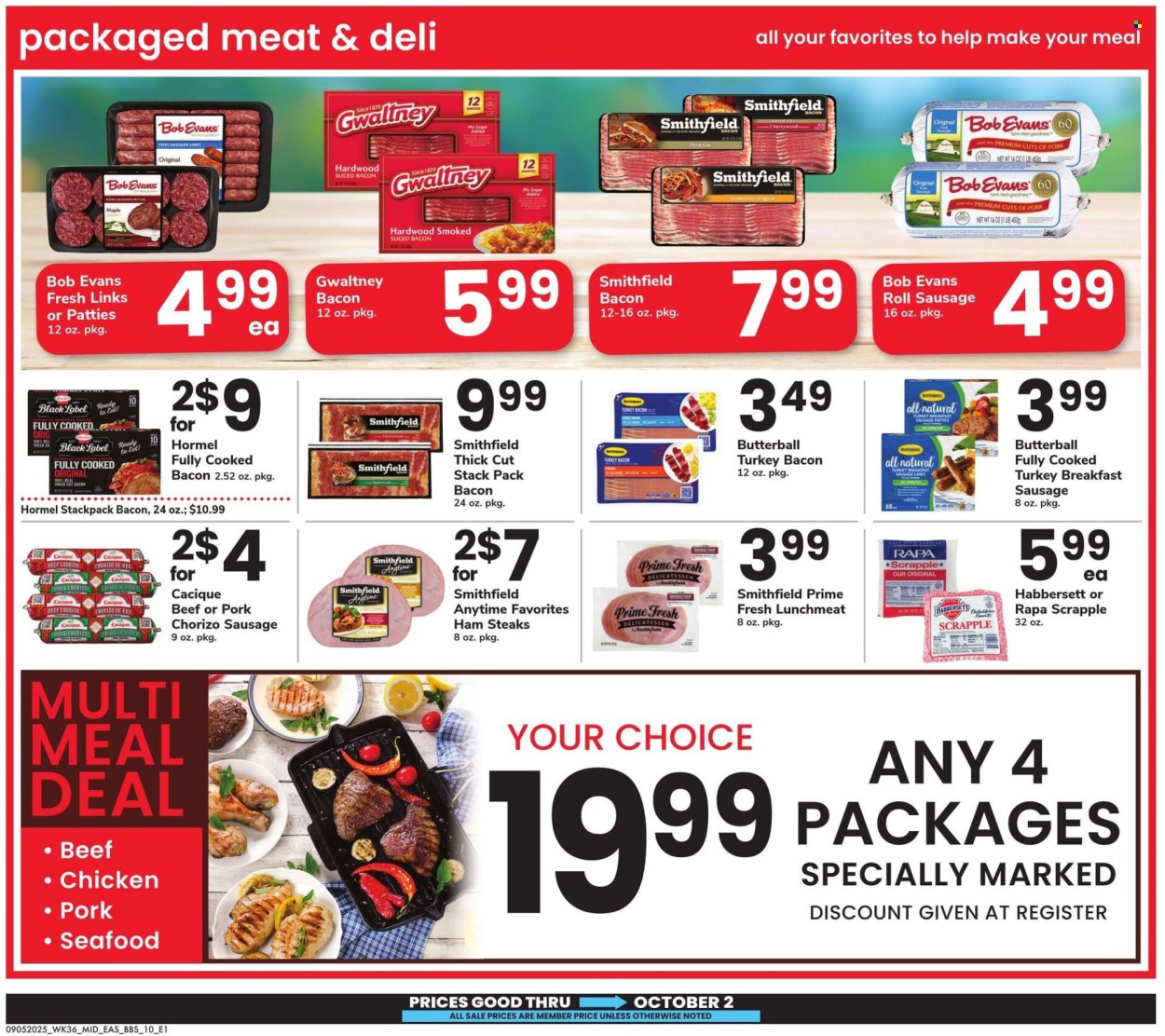 Safeway ad - 09/05/2025 - 10/02/2025. Page 10