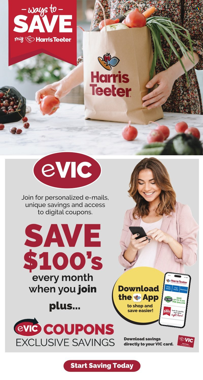 Harris Teeter ad - 09/24/2025 - 09/30/2025. Page 10