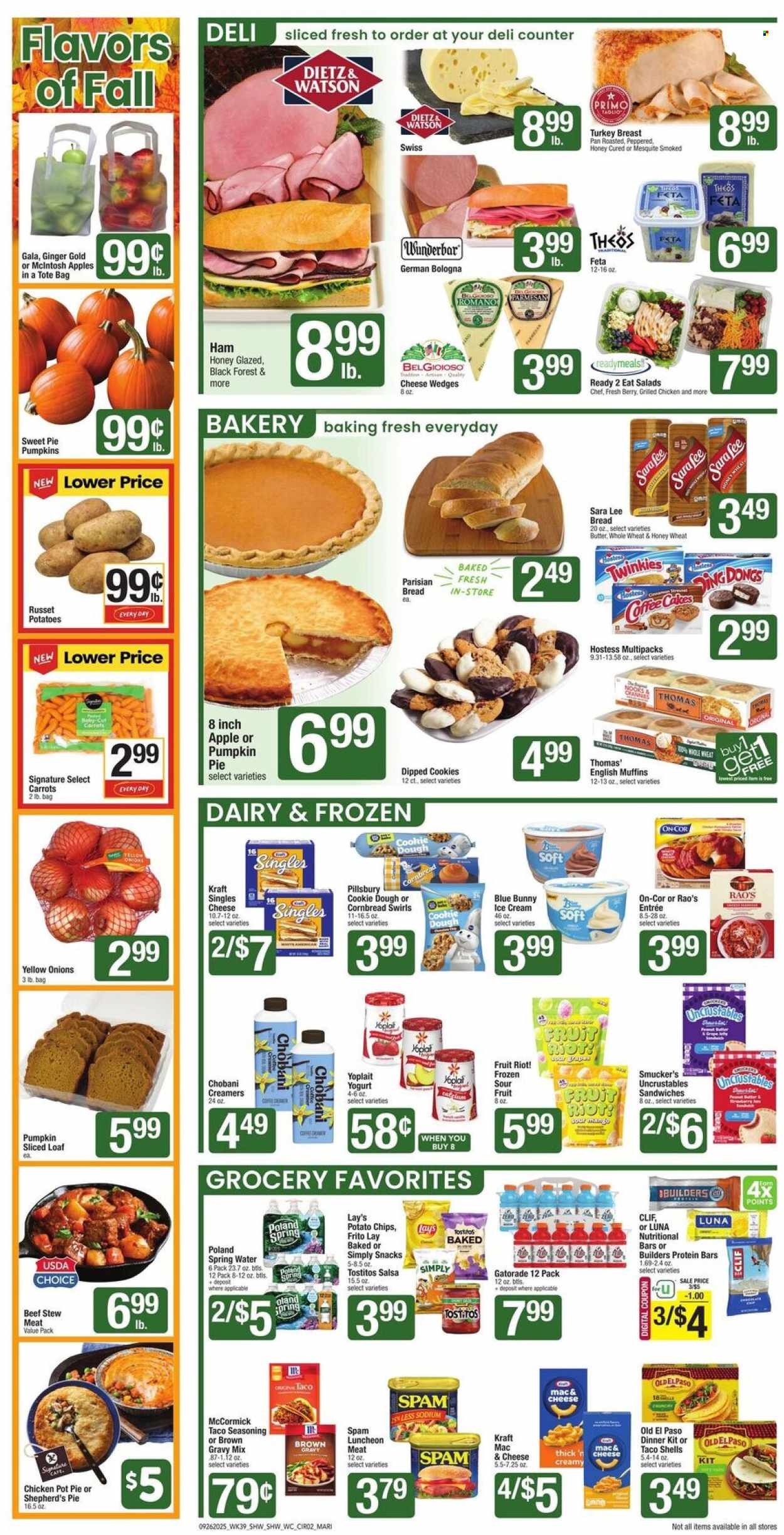 Shaw’s ad - 09/26/2025 - 10/02/2025. Page 2