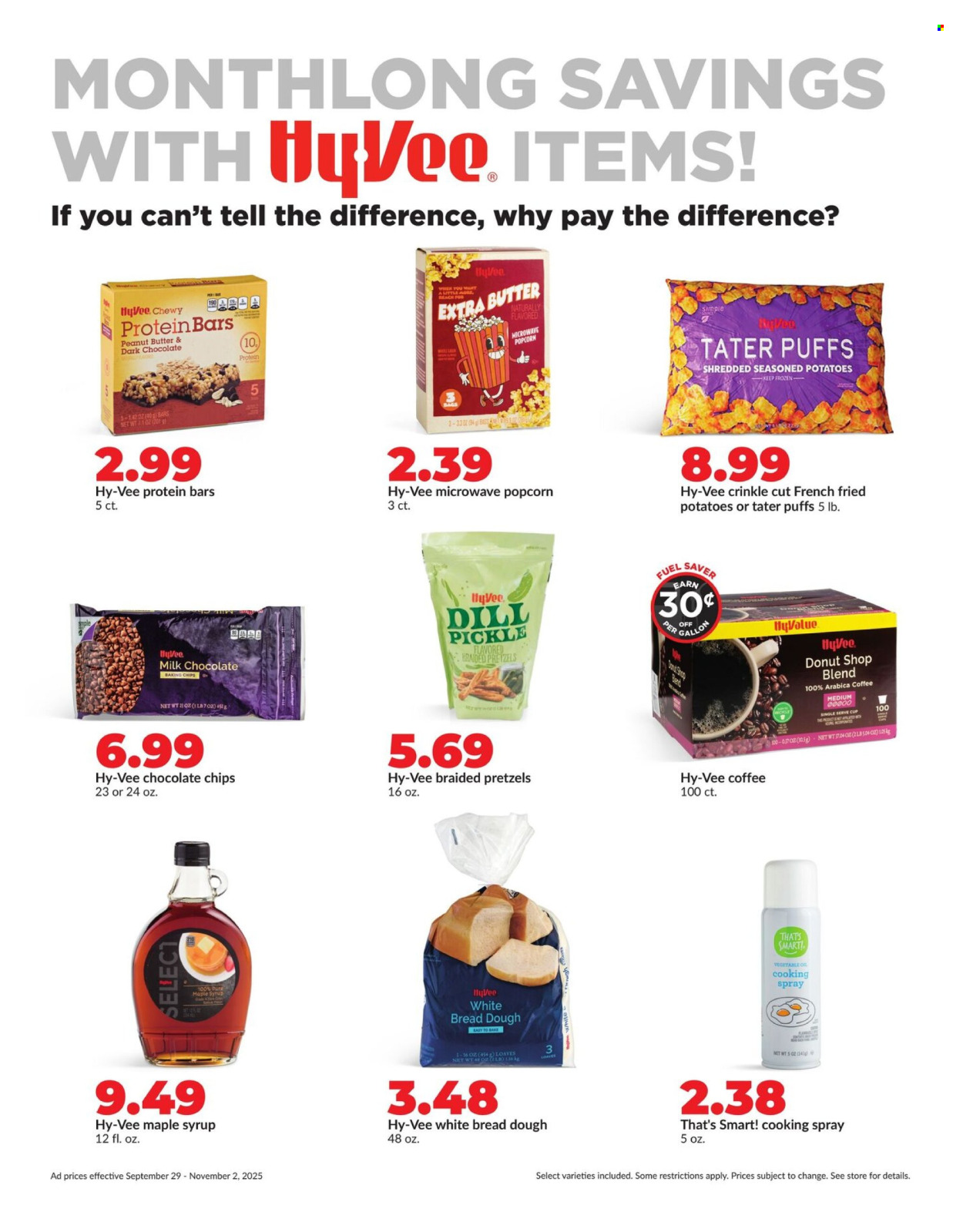 Hy-Vee ad - 09/29/2025 - 11/02/2025. Page 6