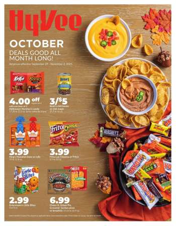 Hy-Vee Flyer - 09/29/2025 - 10/05/2025.