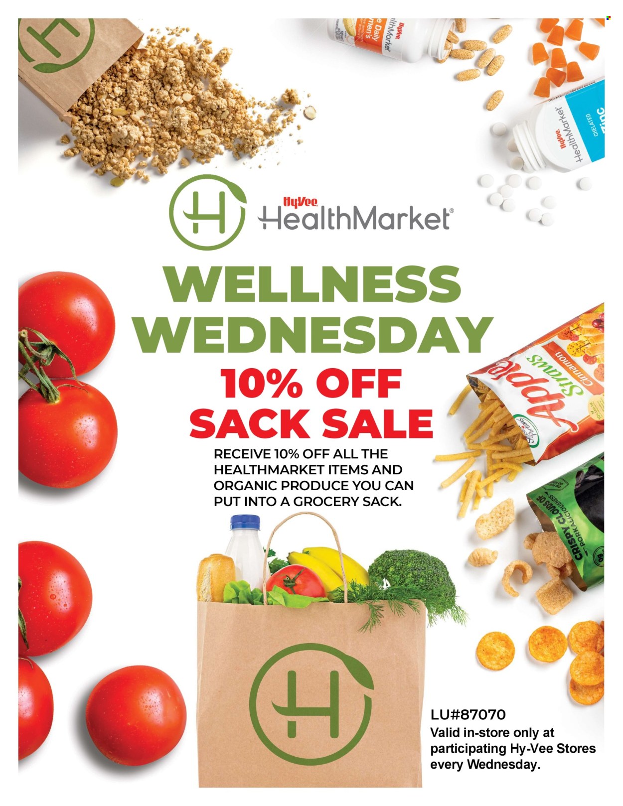 Hy-Vee ad. Page 1