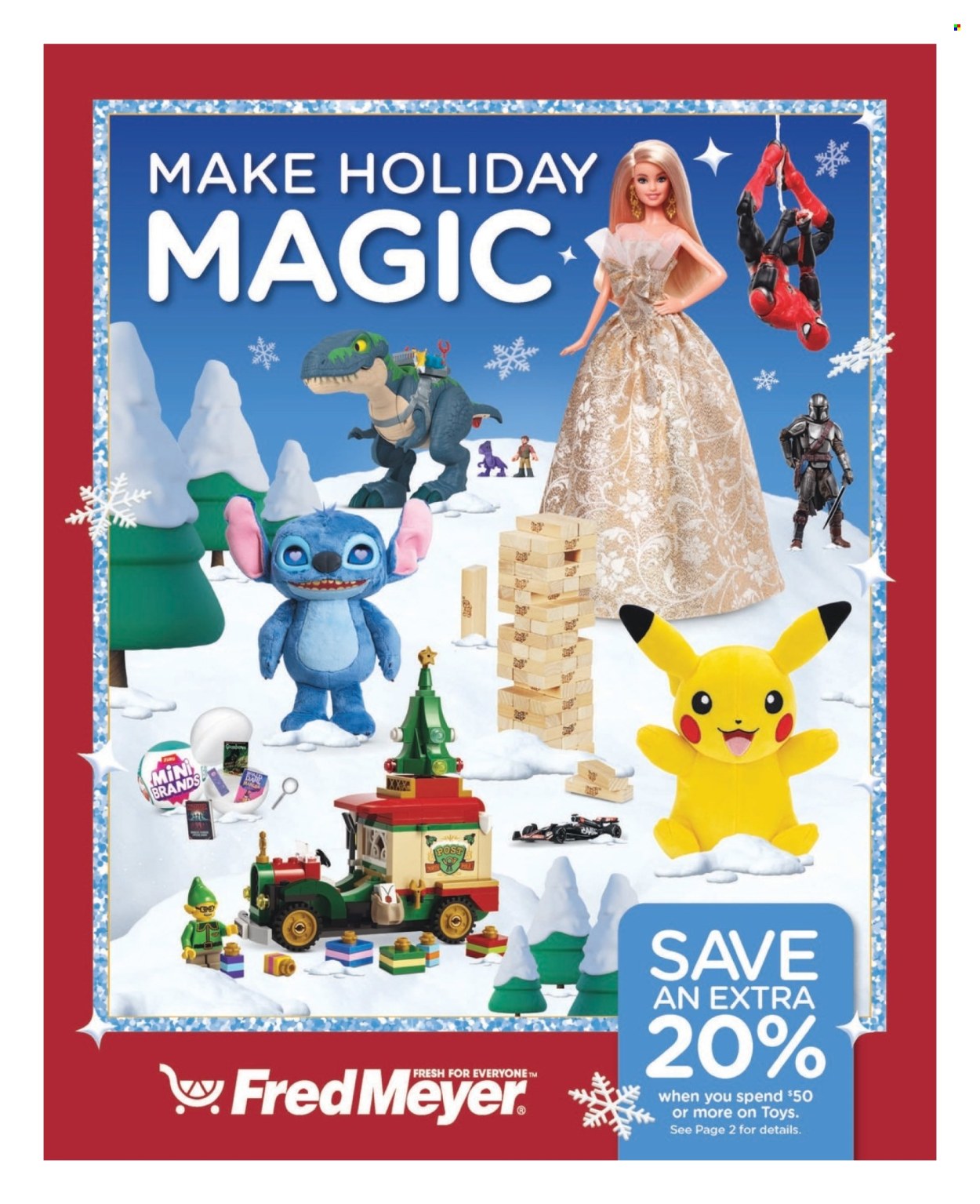 Fred Meyer ad - 10/01/2025 - 12/24/2025. Page 1