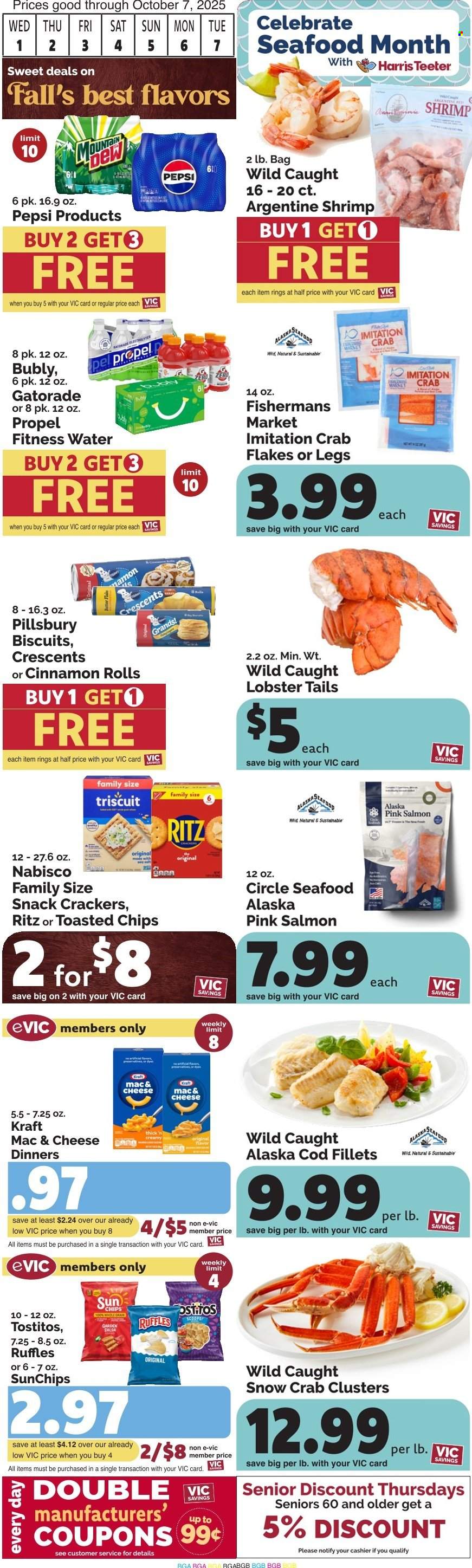 Harris Teeter ad - 10/01/2025 - 10/07/2025. Page 2