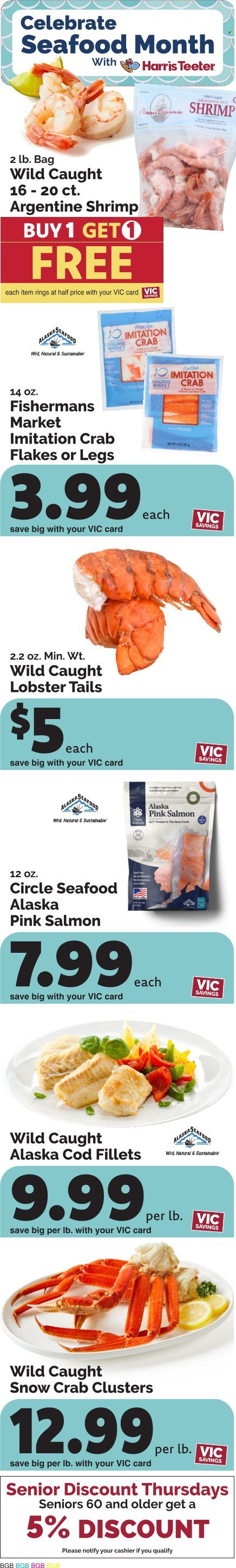 Harris Teeter ad - 10/01/2025 - 10/07/2025. Page 4