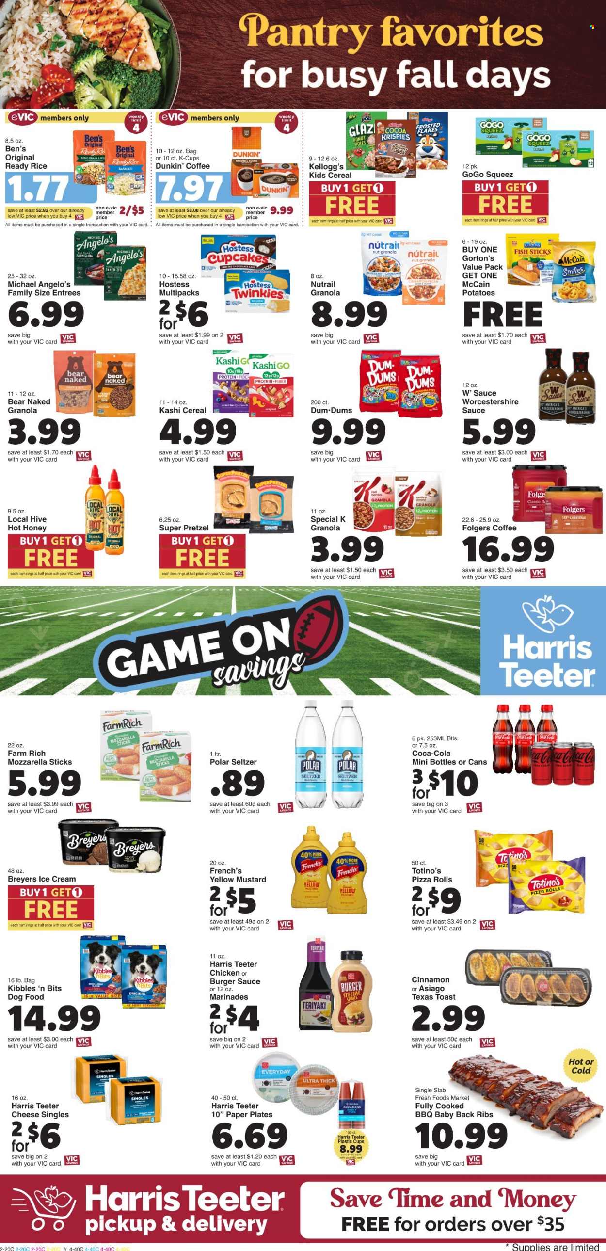 Harris Teeter ad - 10/01/2025 - 10/07/2025. Page 7