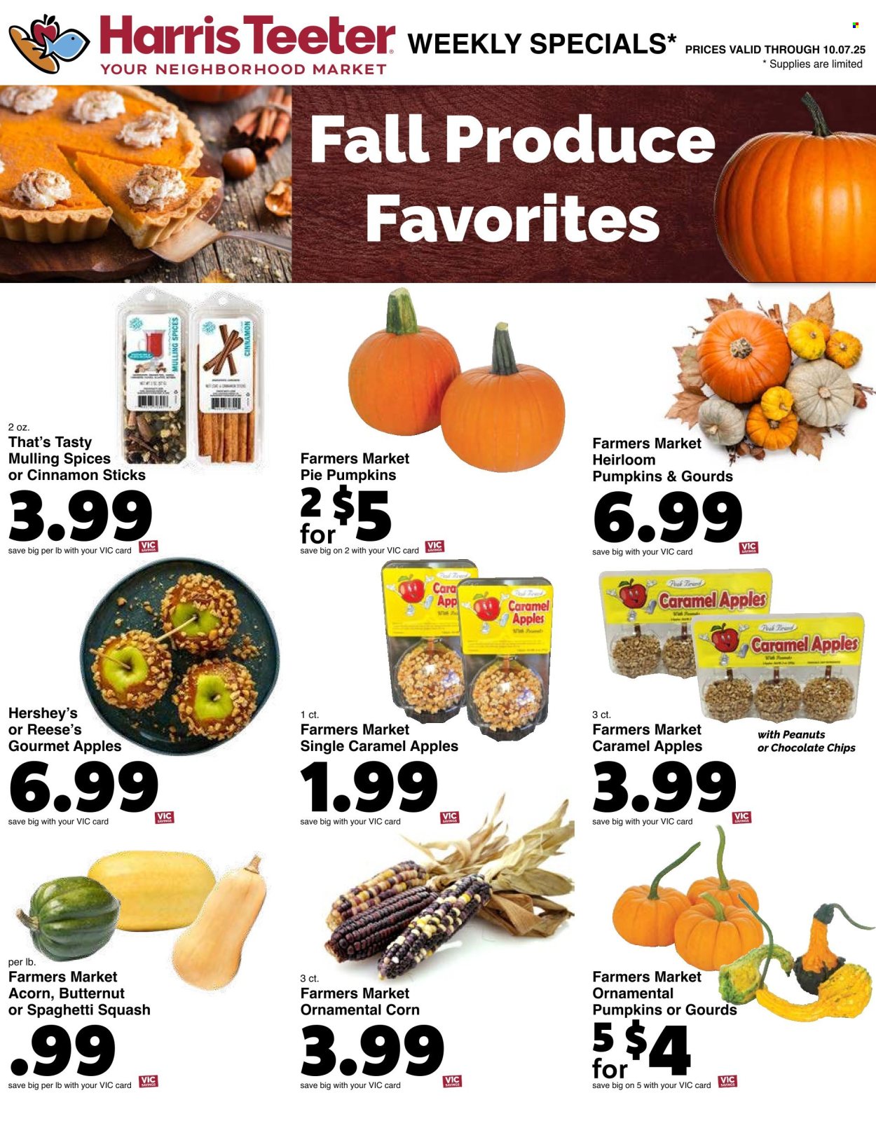 Harris Teeter ad - 10/01/2025 - 10/07/2025. Page 15