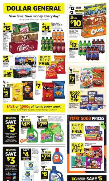 Dollar General Flyer - 10/05/2025 - 10/11/2025.