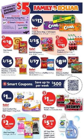 Family Dollar Flyer - 10/05/2025 - 10/11/2025.