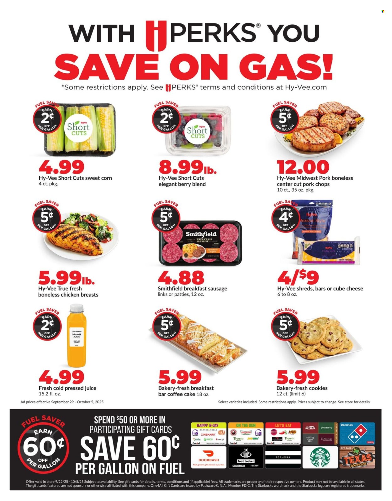 Hy-Vee ad - 09/29/2025 - 10/06/2025. Page 7