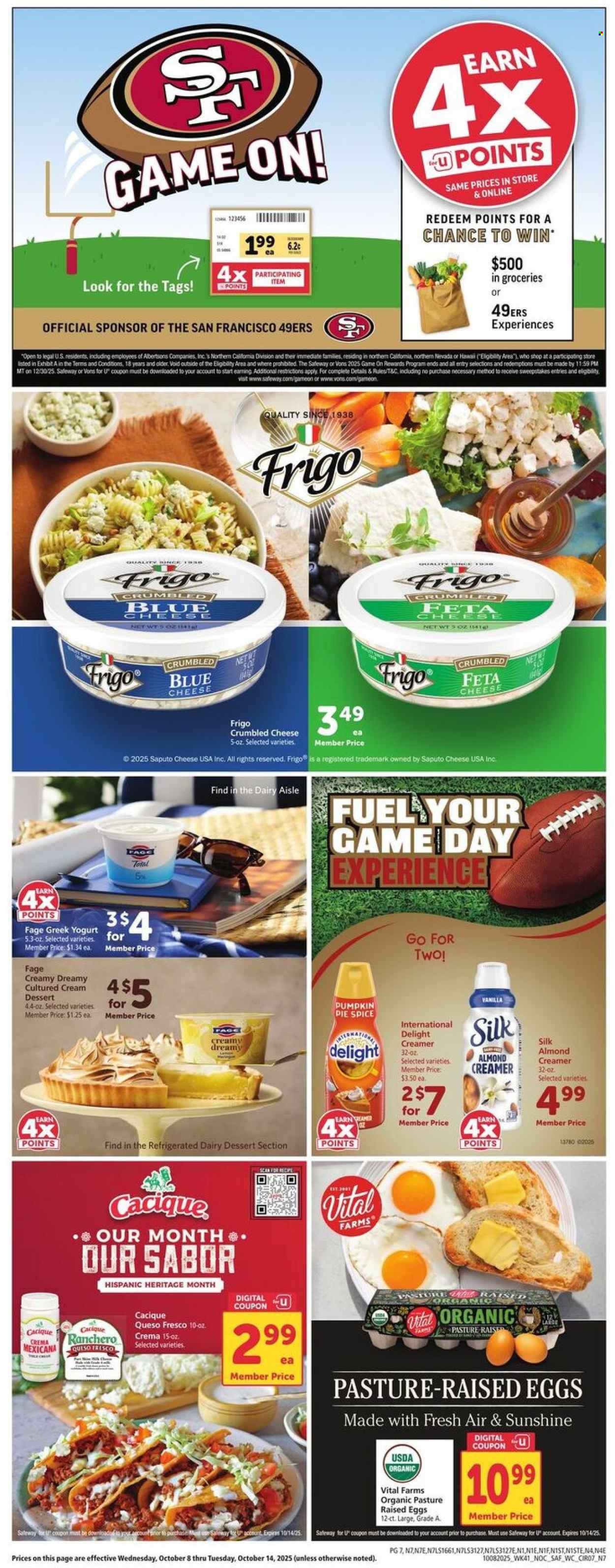 Safeway ad - 10/08/2025 - 10/14/2025. Page 7