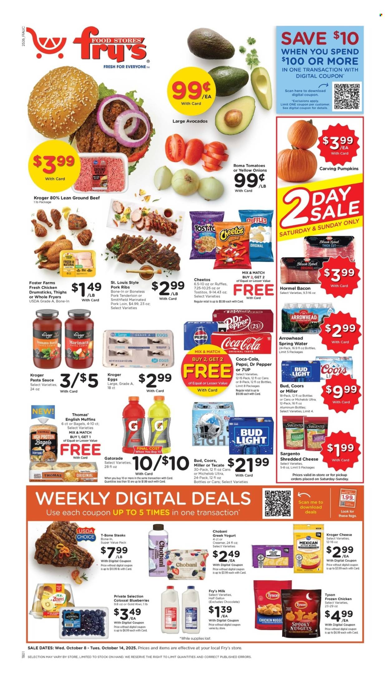 Fry’s ad - 10/08/2025 - 10/14/2025. Page 1