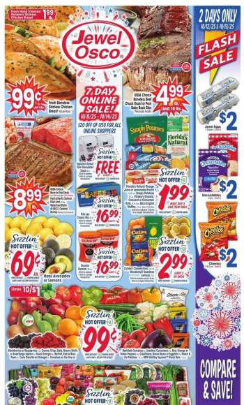 Jewel Osco Flyer - 10/08/2025 - 10/14/2025.