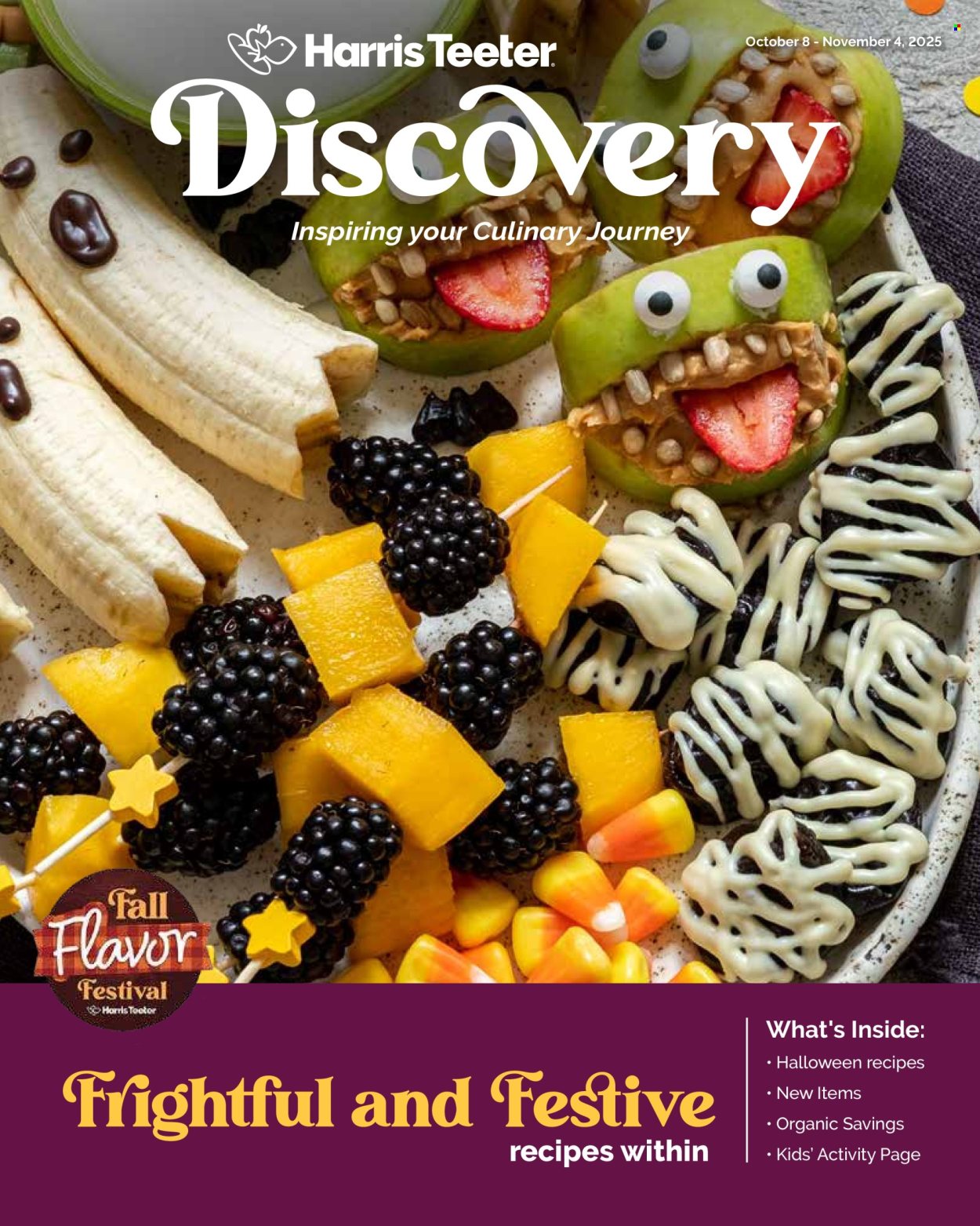 Harris Teeter ad - 10/08/2025 - 11/04/2025. Page 1