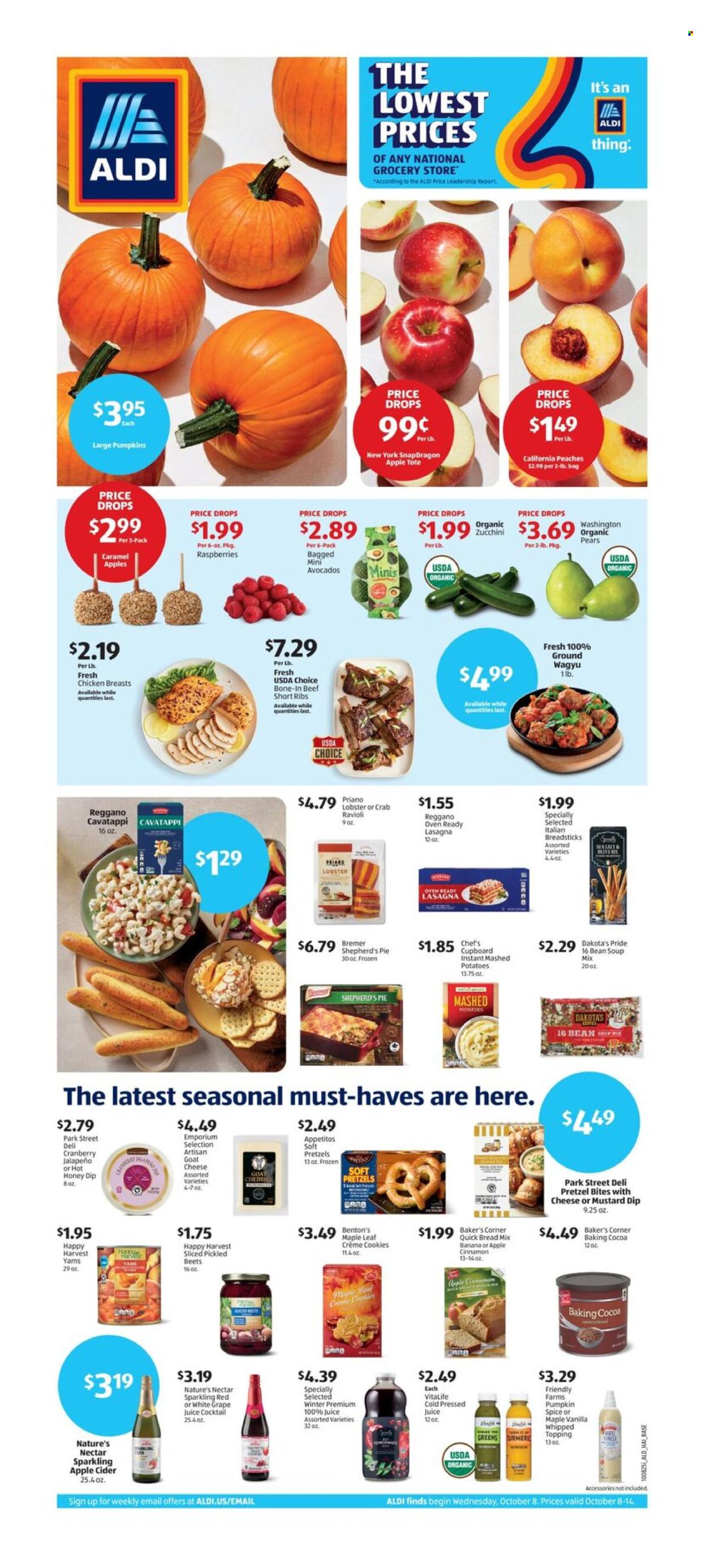 ALDI ad - 10/08/2025 - 10/14/2025. Page 1