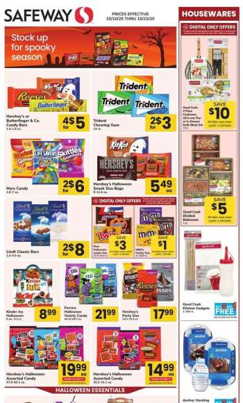 Safeway Flyer - 10/10/2025 - 10/23/2025.
