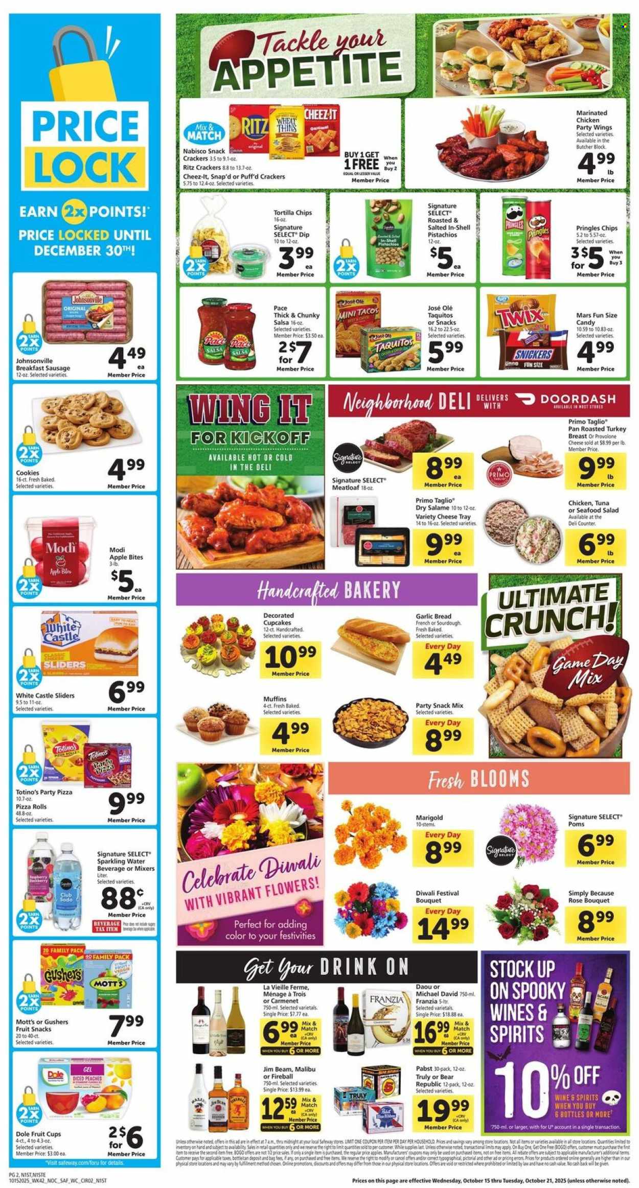 Safeway ad - 10/15/2025 - 10/21/2025. Page 2