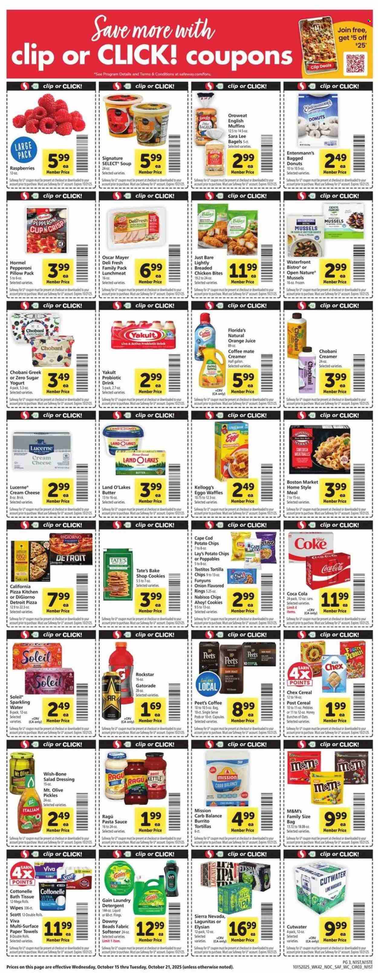 Safeway ad - 10/15/2025 - 10/21/2025. Page 3
