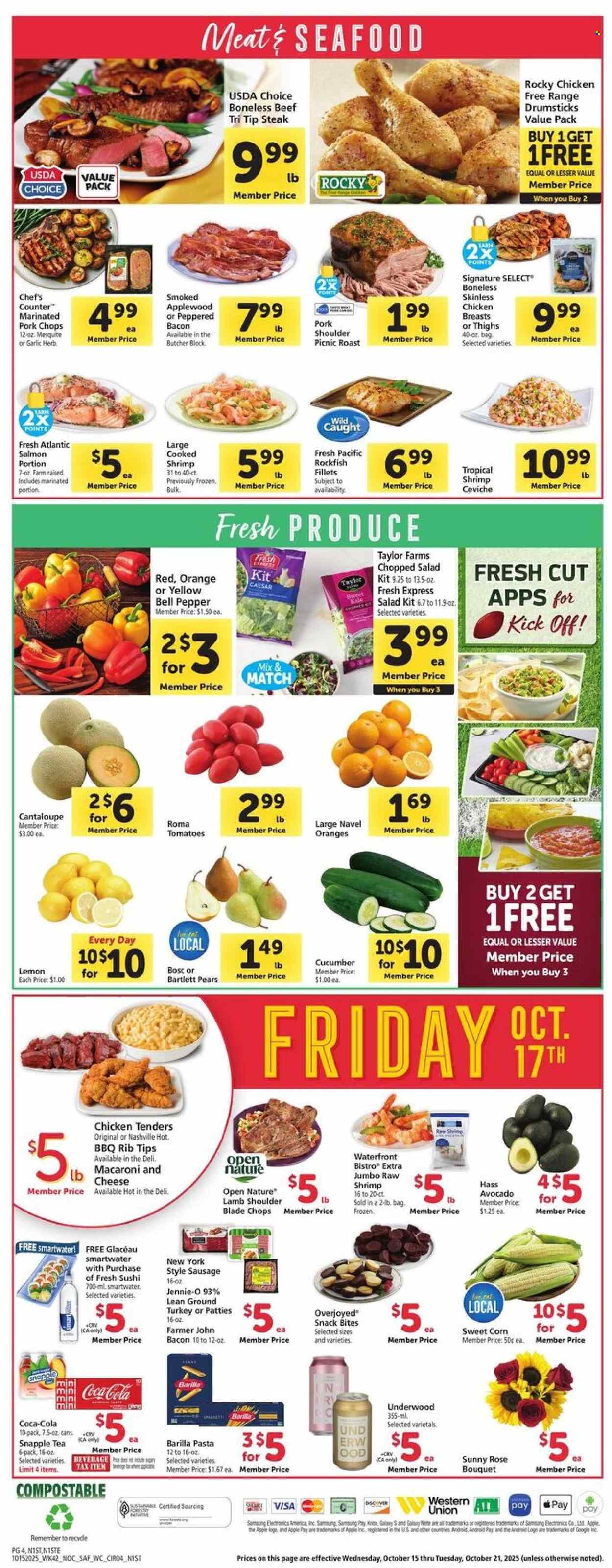 Safeway ad - 10/15/2025 - 10/21/2025. Page 4