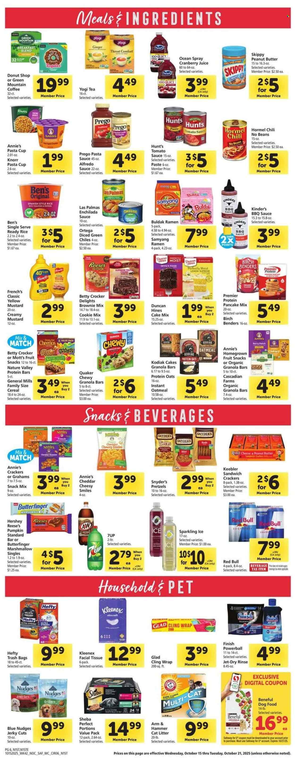 Safeway ad - 10/15/2025 - 10/21/2025. Page 6