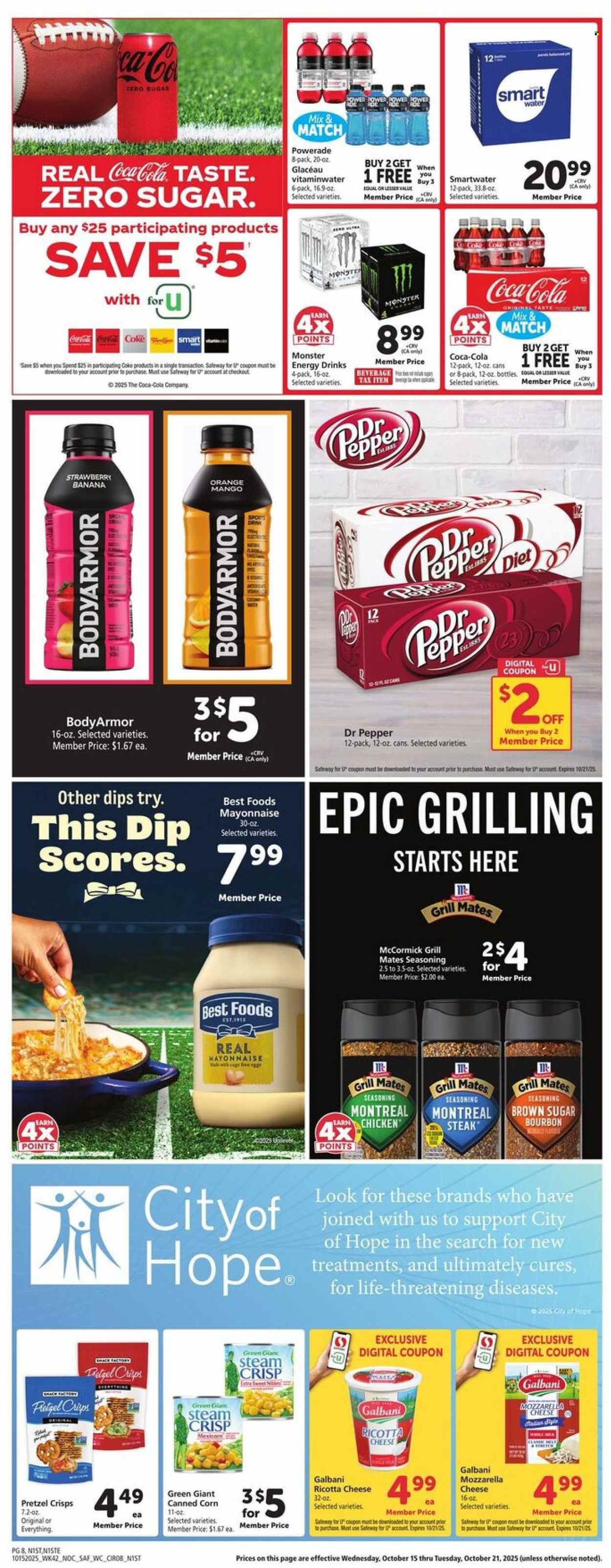 Safeway ad - 10/15/2025 - 10/21/2025. Page 8
