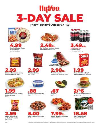 Hy-Vee Flyer - 10/17/2025 - 10/19/2025.