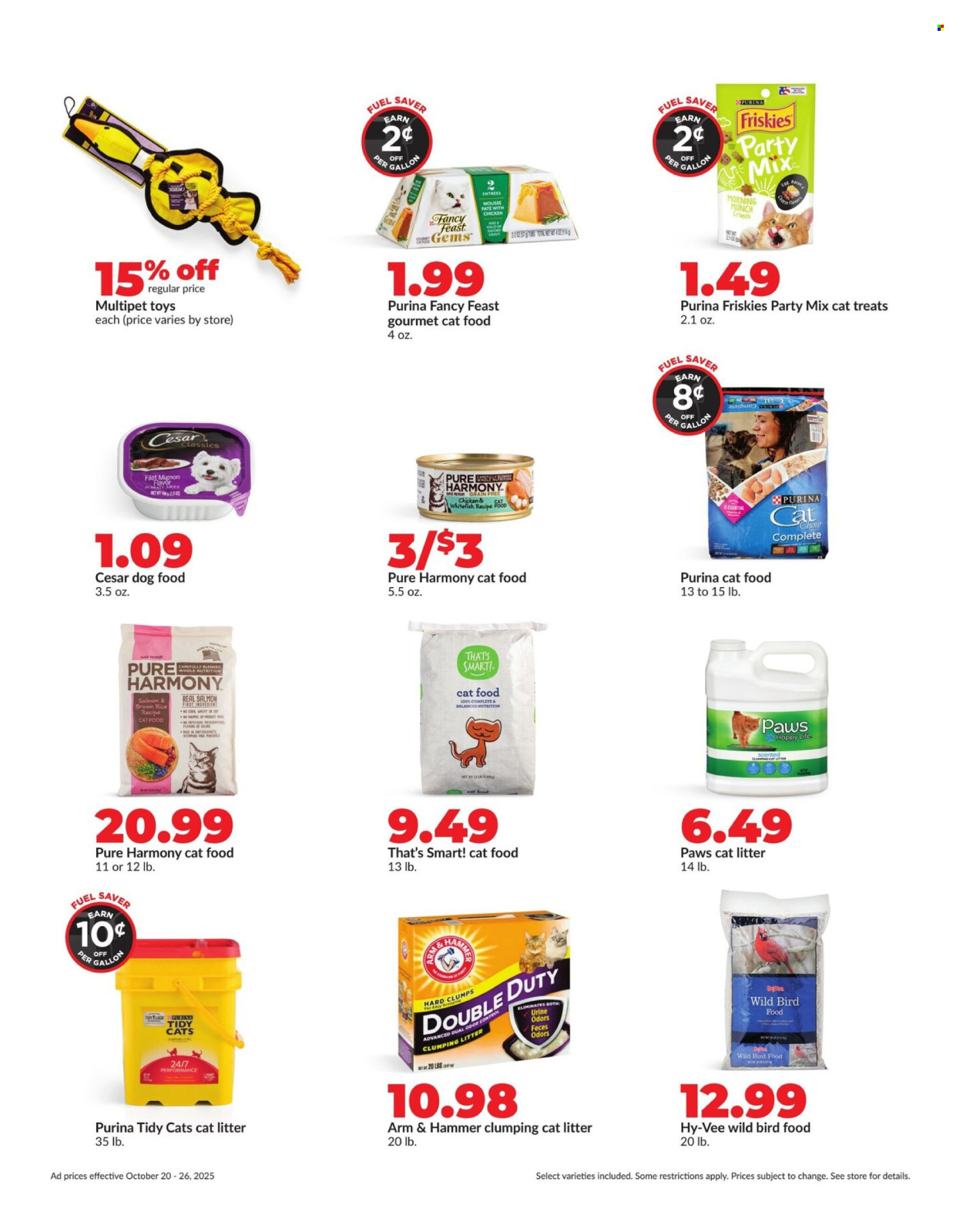 Hy-Vee ad - 10/20/2025 - 10/27/2025. Page 34