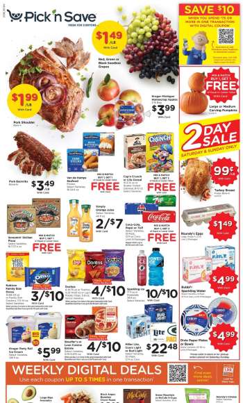 Pick ‘n Save Flyer - 10/22/2025 - 10/28/2025.