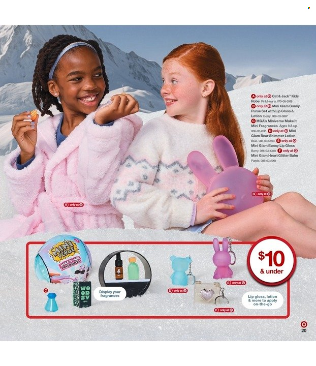 Target ad. Page 20