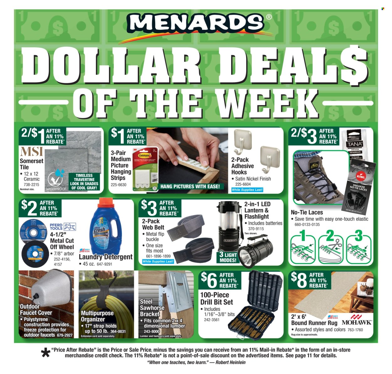 Menards ad - 10/23/2025 - 11/02/2025. Page 2