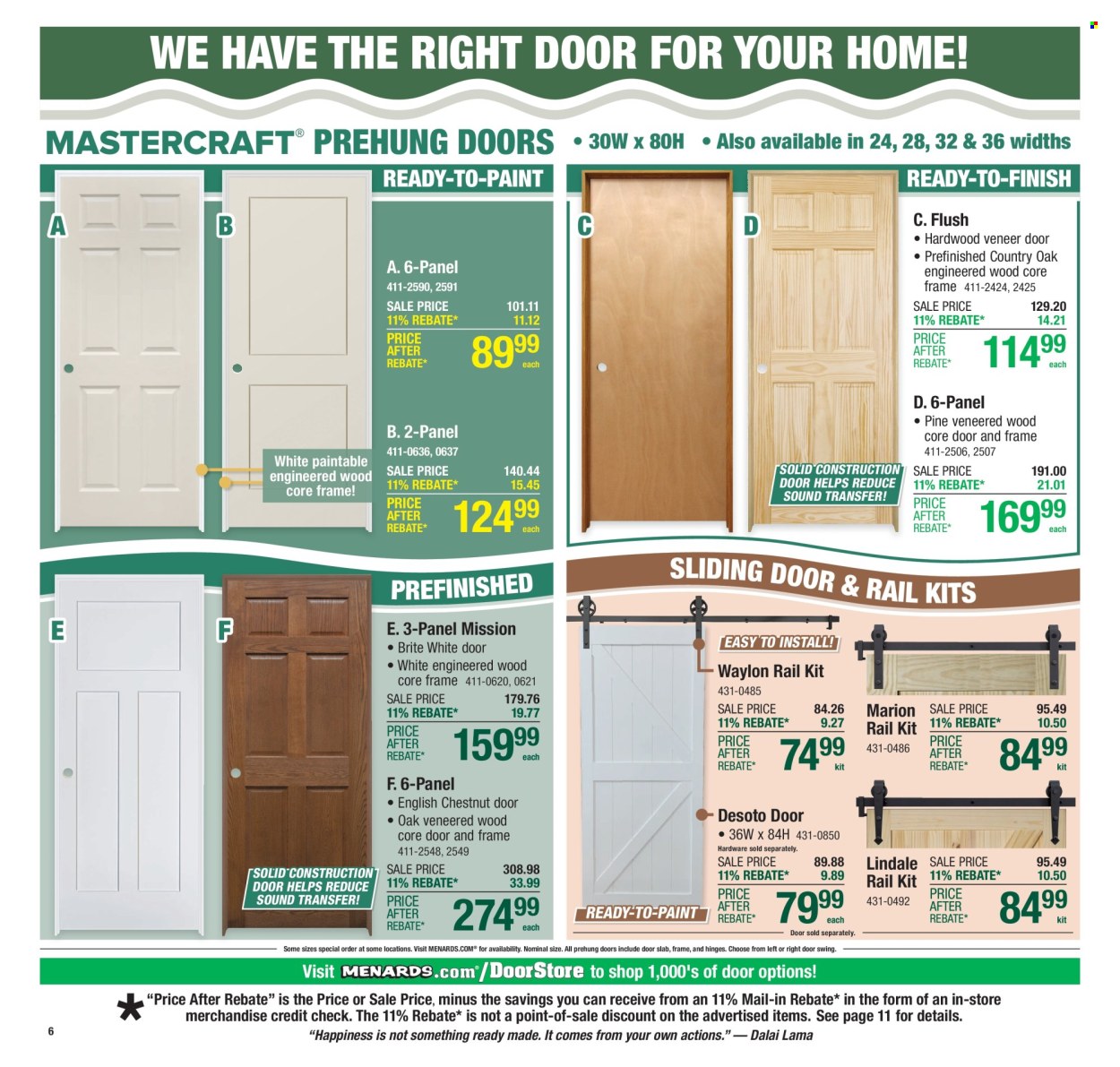 Menards ad - 10/23/2025 - 11/02/2025. Page 10