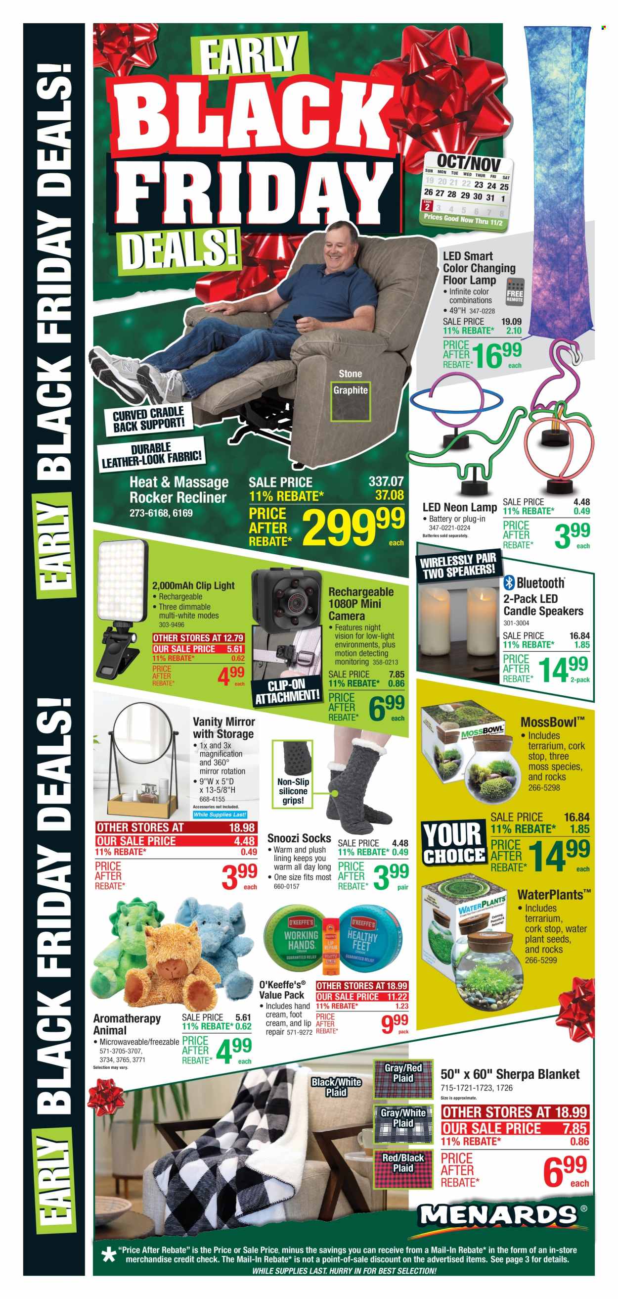 Menards ad - 10/23/2025 - 11/02/2025. Page 1
