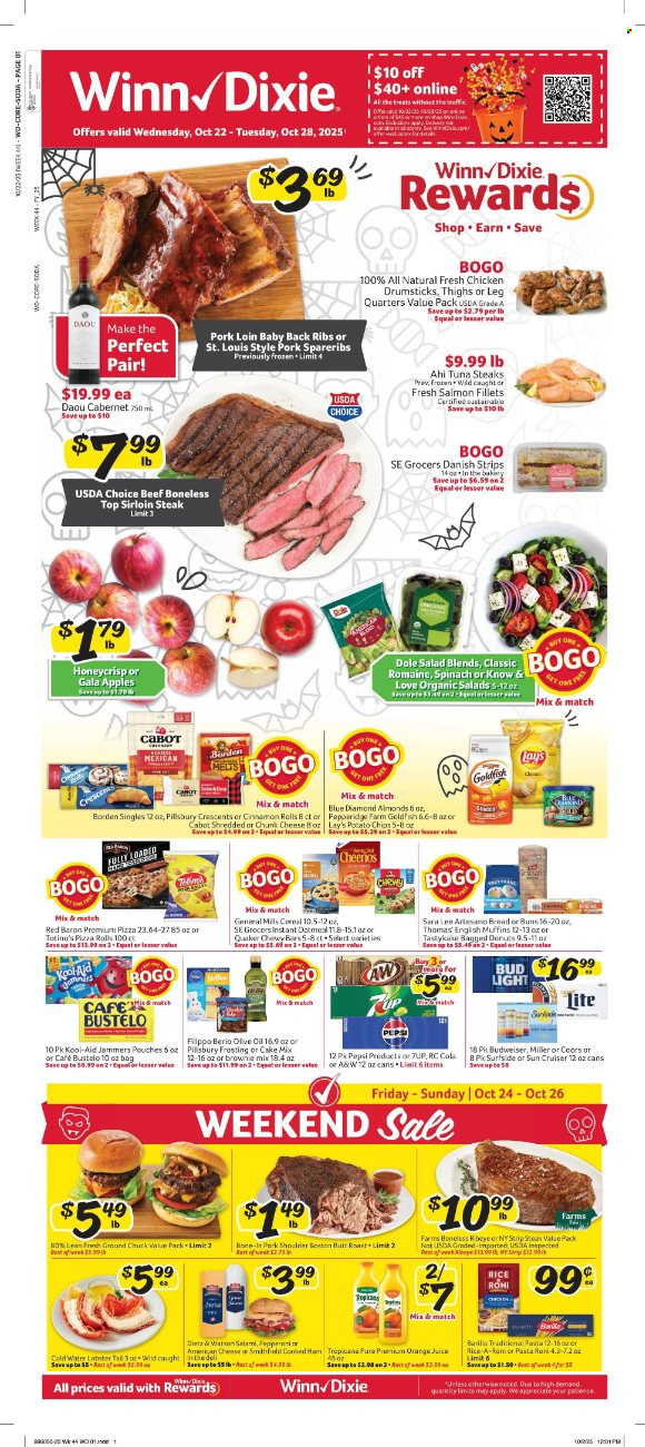Winn Dixie ad - 10/22/2025 - 10/28/2025. Page 1