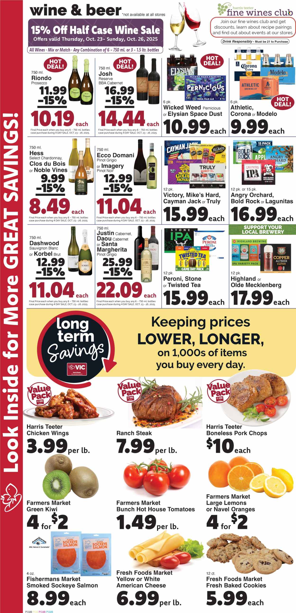Harris Teeter ad - 10/22/2025 - 10/28/2025. Page 6