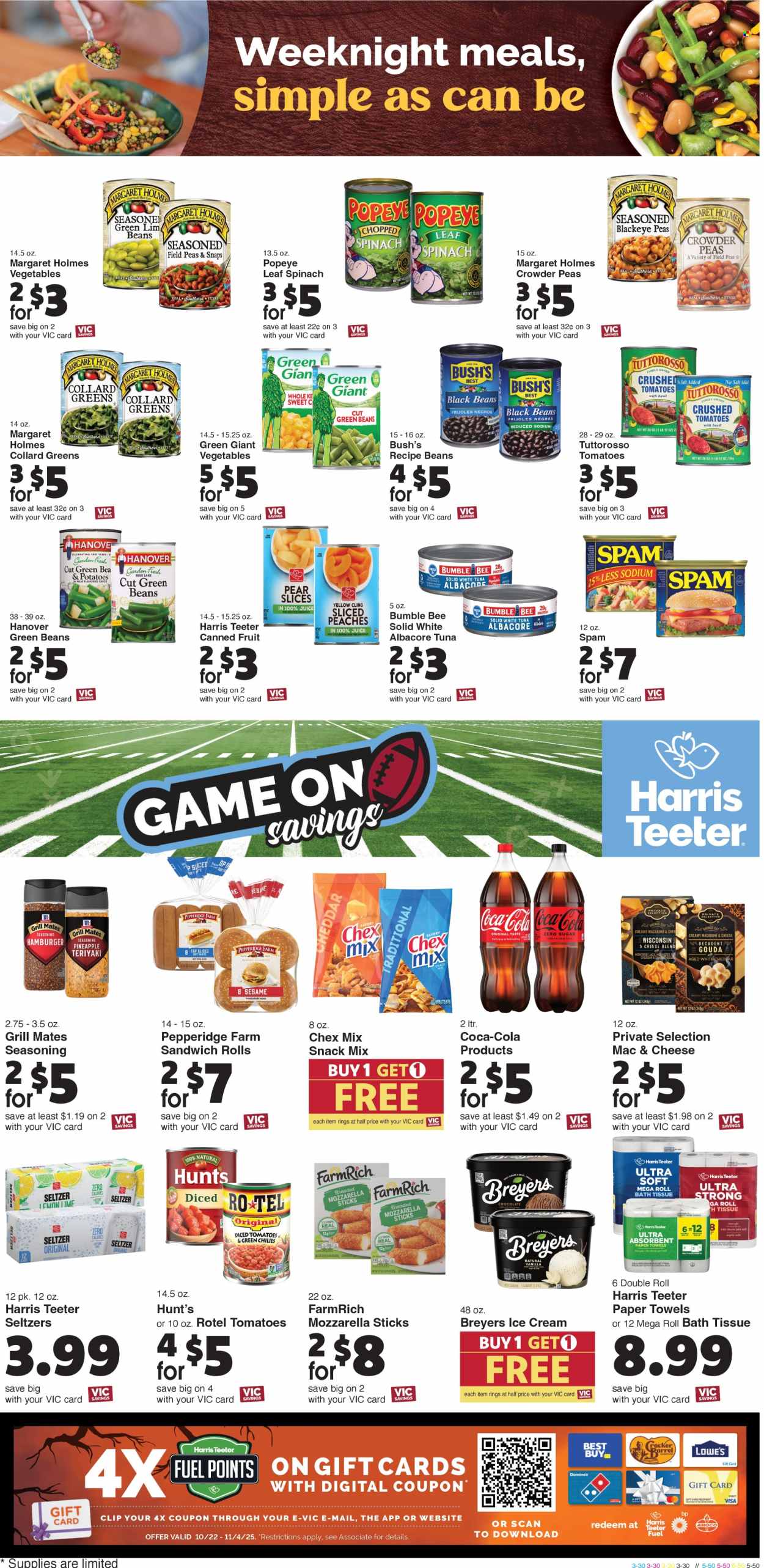 Harris Teeter ad - 10/22/2025 - 10/28/2025. Page 7