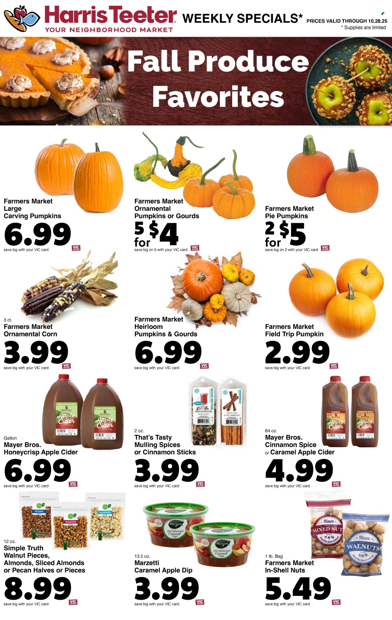 Harris Teeter ad - 10/22/2025 - 10/28/2025. Page 11