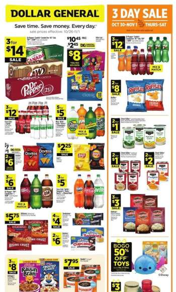 Dollar General Flyer - 10/26/2025 - 11/01/2025.