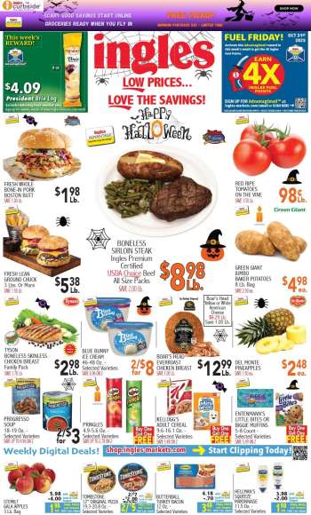 Ingles Flyer - 10/29/2025 - 11/04/2025.
