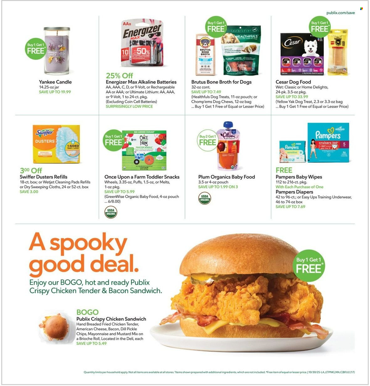 Publix ad - 10/30/2025 - 11/05/2025. Page 17