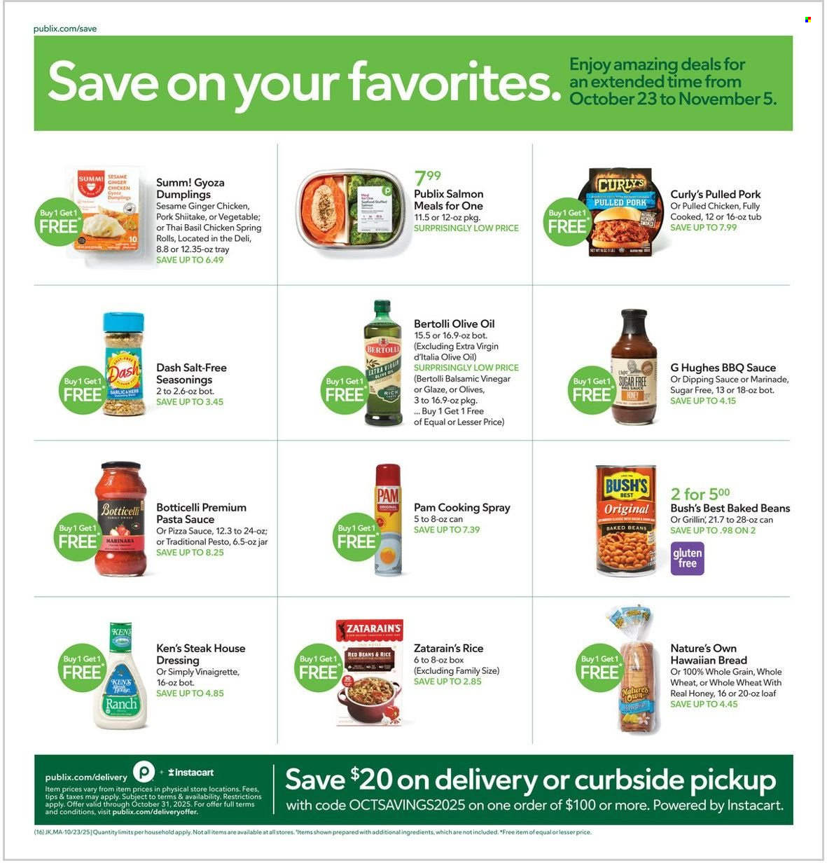 Publix ad - 10/30/2025 - 11/05/2025. Page 21