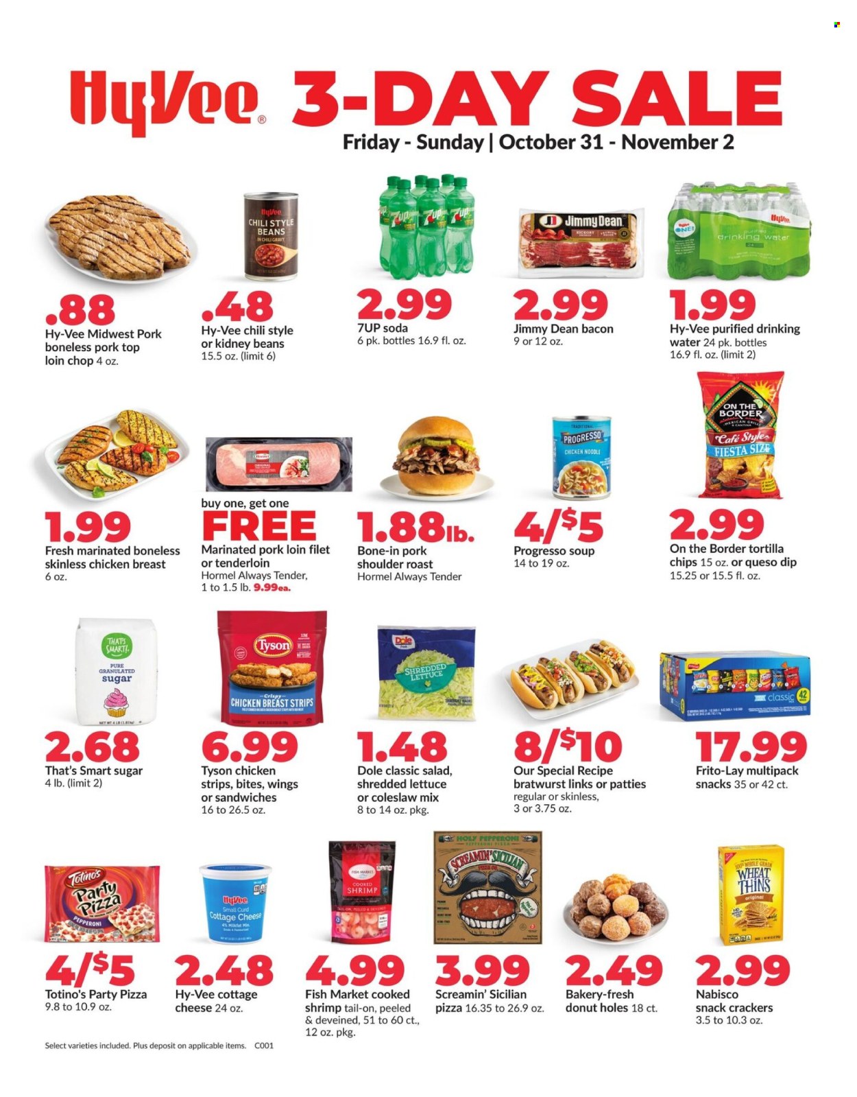 Hy-Vee ad - 10/31/2025 - 11/02/2025. Page 1