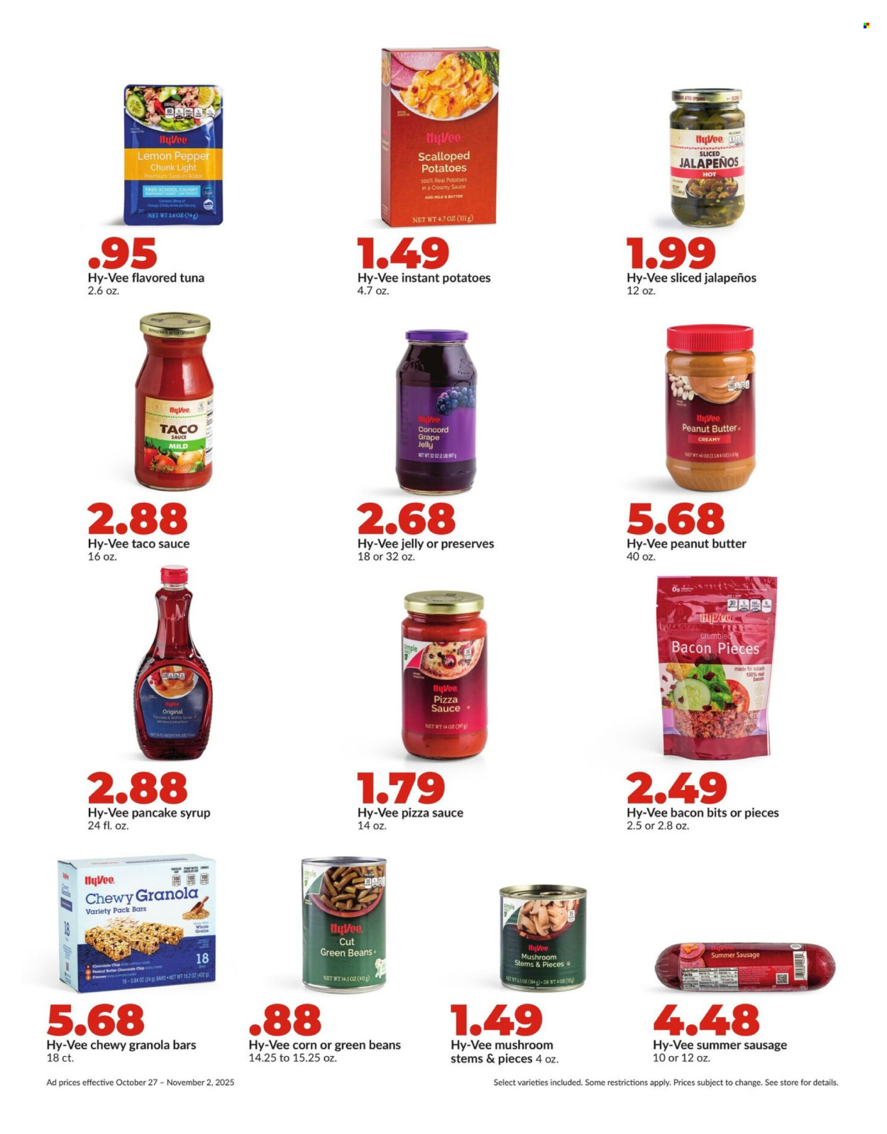 Hy-Vee ad - 10/27/2025 - 11/02/2025. Page 19