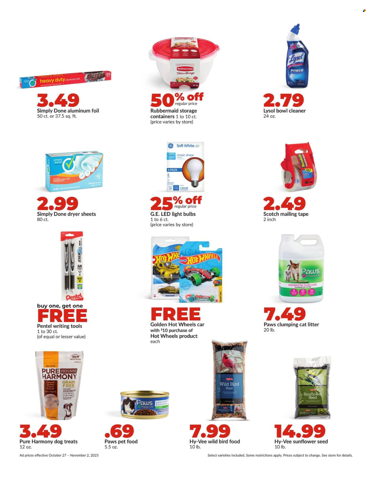 Hy-Vee ad - 10/27/2025 - 11/02/2025. Page 32