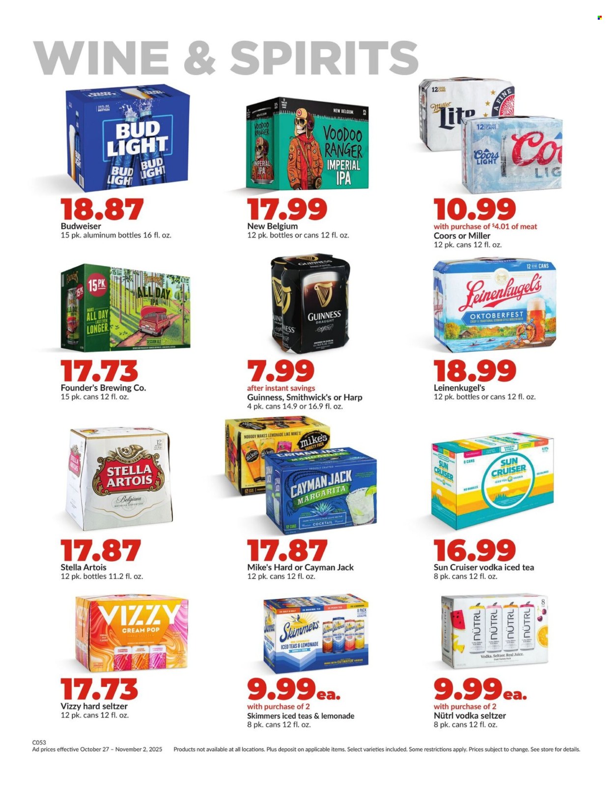 Hy-Vee ad - 10/27/2025 - 11/02/2025. Page 33