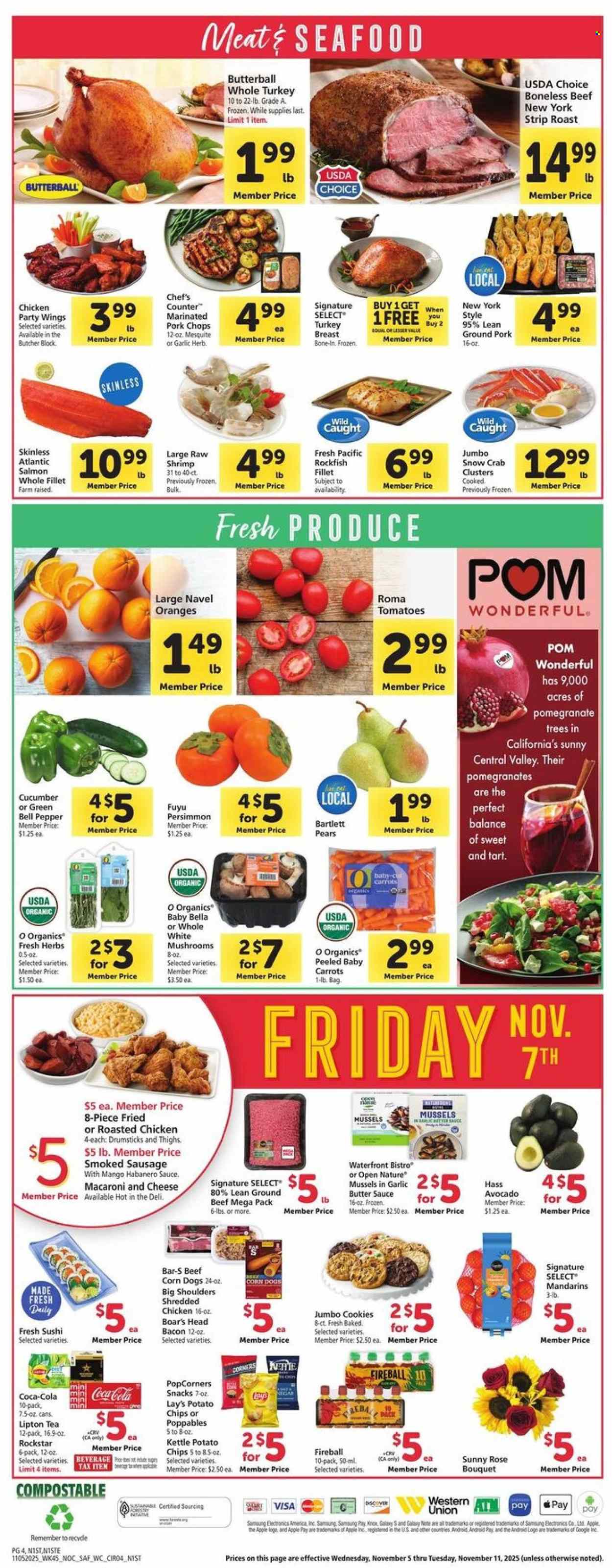 Safeway ad - 11/05/2025 - 11/11/2025. Page 4