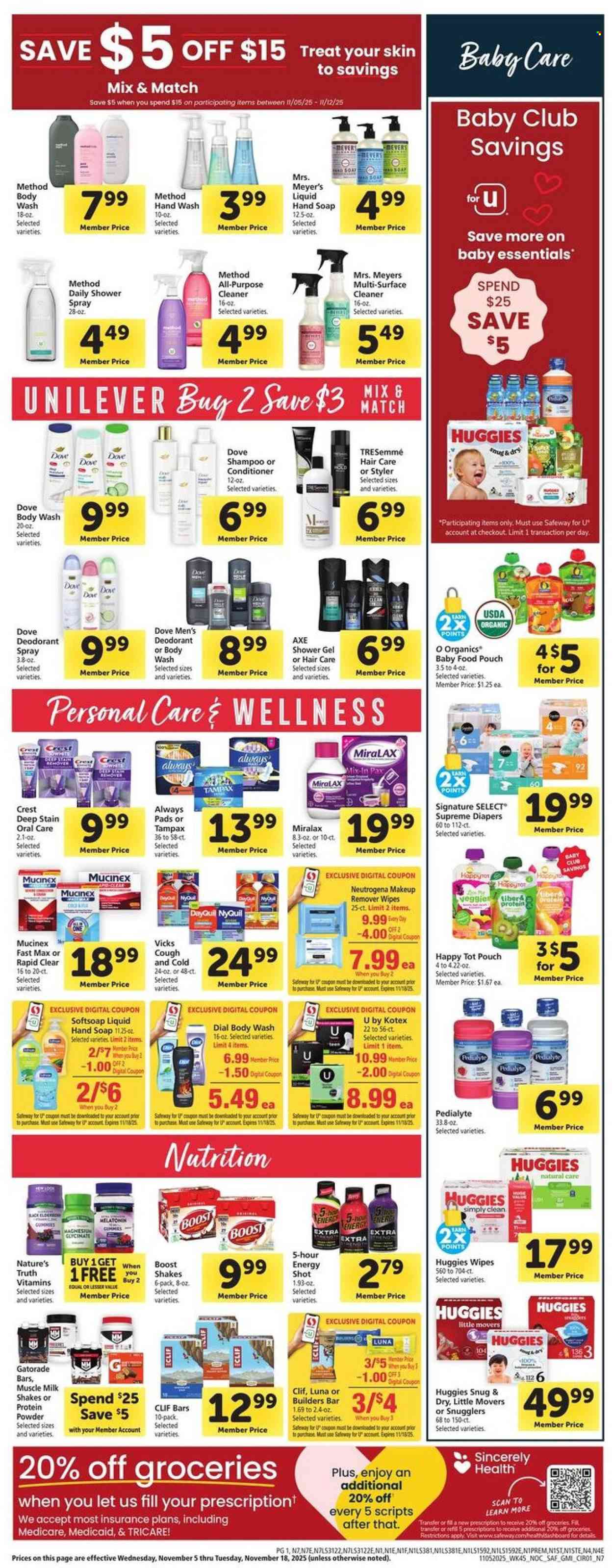 Safeway ad - 11/05/2025 - 11/11/2025. Page 10
