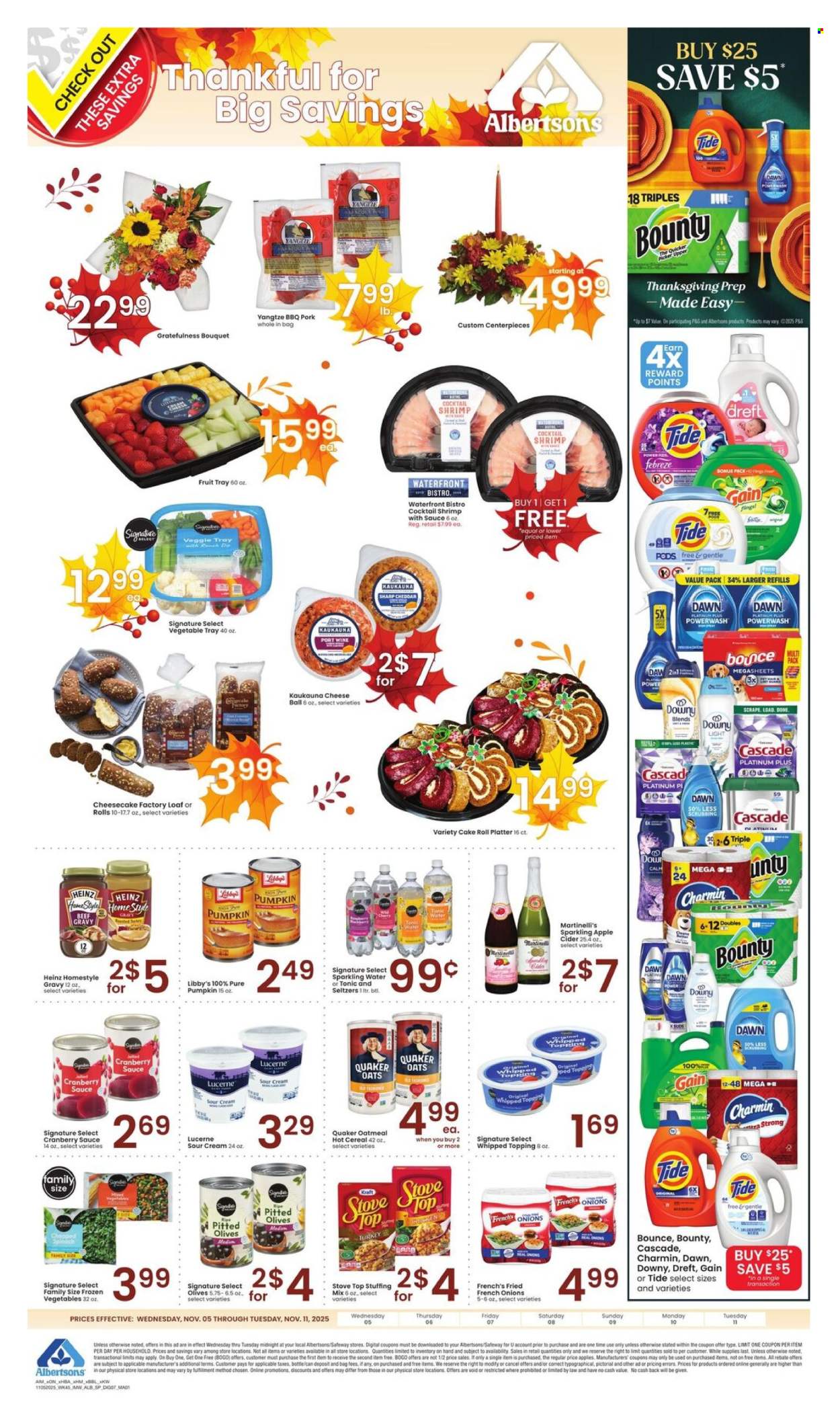 Albertsons ad - 11/05/2025 - 11/11/2025. Page 1