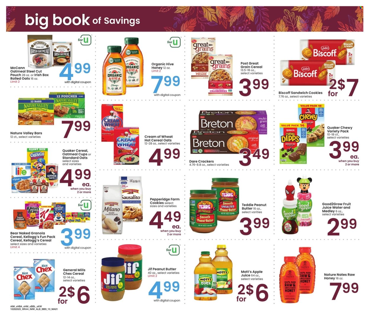 Albertsons ad - 10/28/2025 - 12/01/2025. Page 10